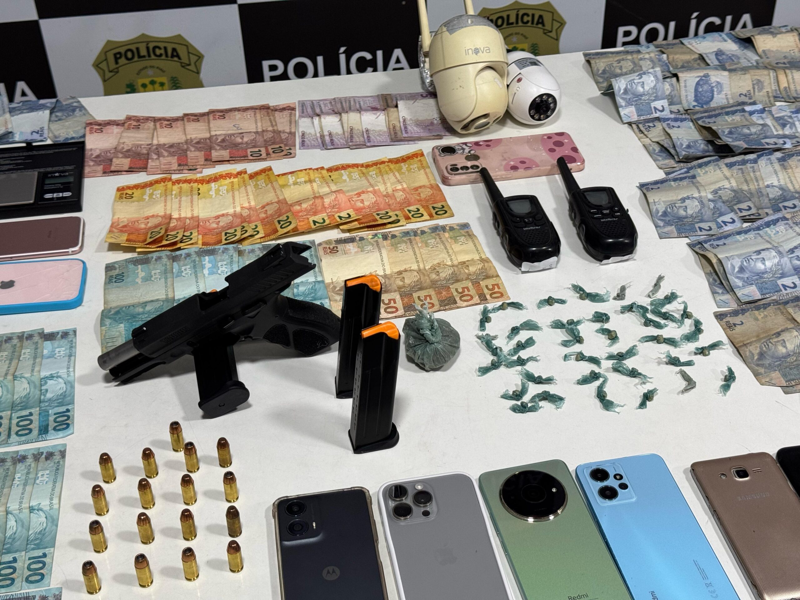 Polícia Civil deflagra Operação DRACO 191 e prende nove pessoas envolvidas em crimes na zona Sul de Teresina