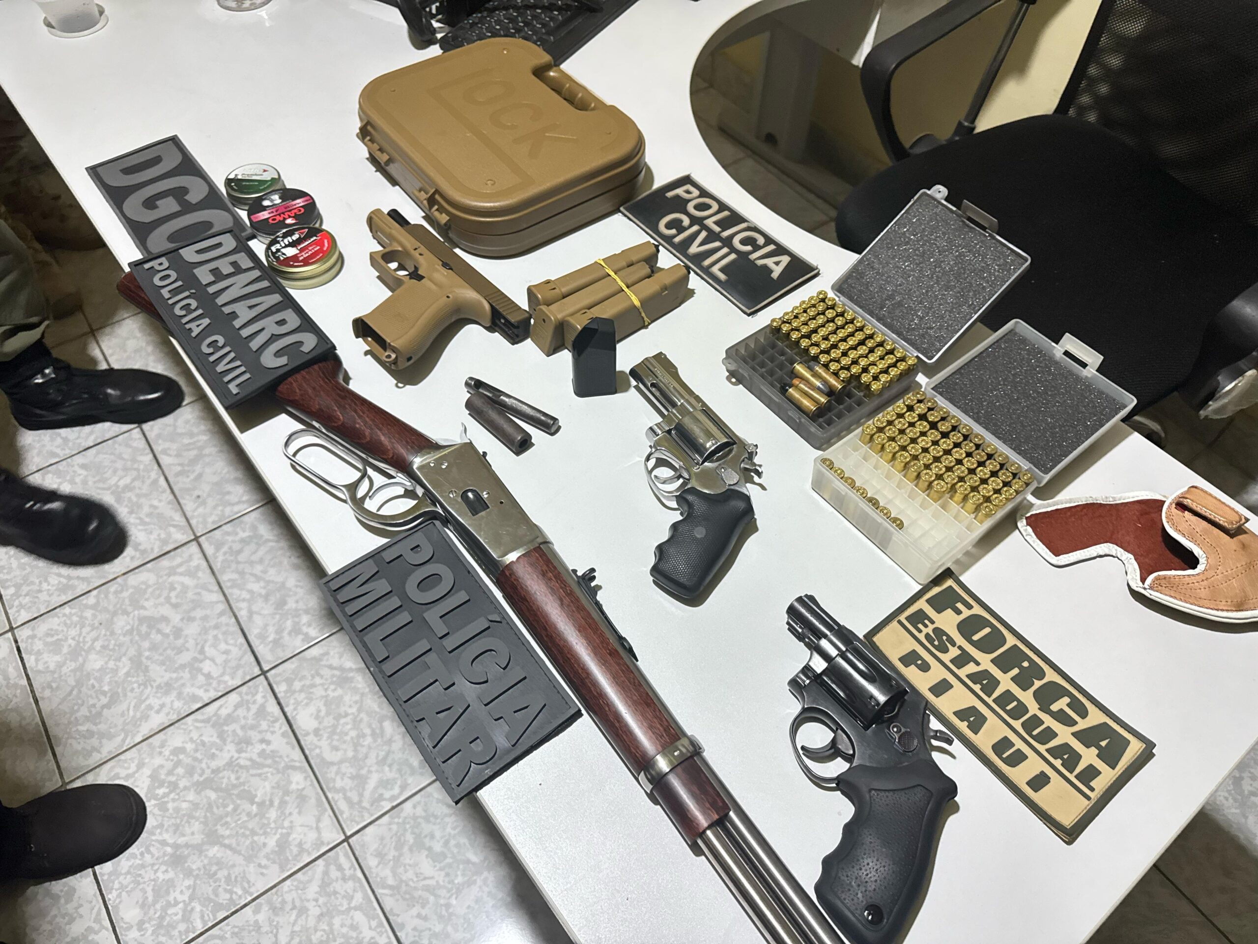 DENARC e PM deflagram operação conjunta contra facções criminosas no Sul  do Piauí