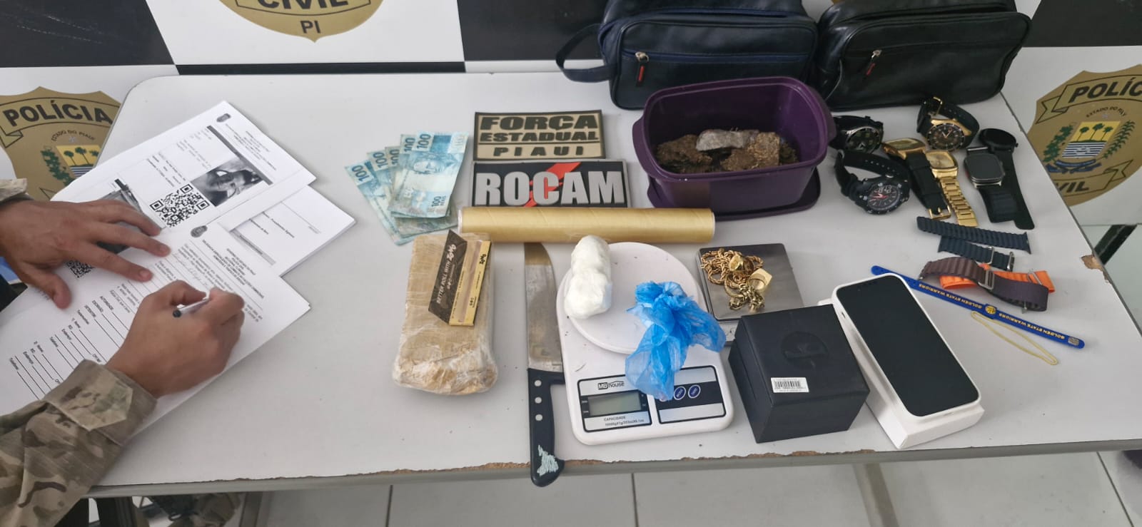SSP cumpre 19 mandados contra acusados de tráfico de drogas e organização criminosa em Floriano