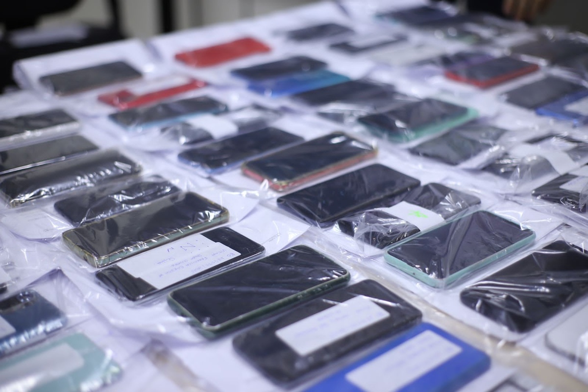 Secretaria de Segurança convoca 105 cidadãos para restituição de aparelhos celulares recuperados