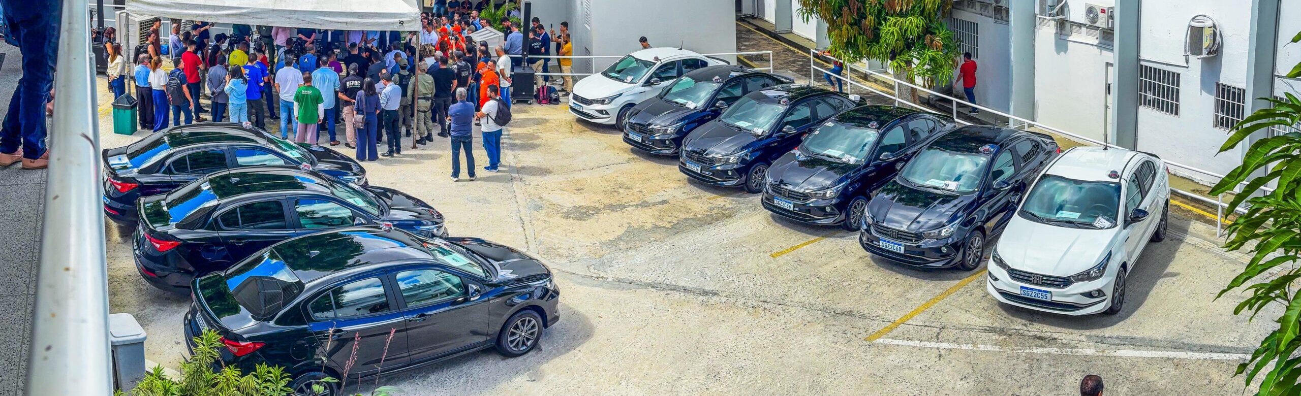 SSP entrega novas viaturas para reforçar o combate a criminalidade na capital e interior do estado