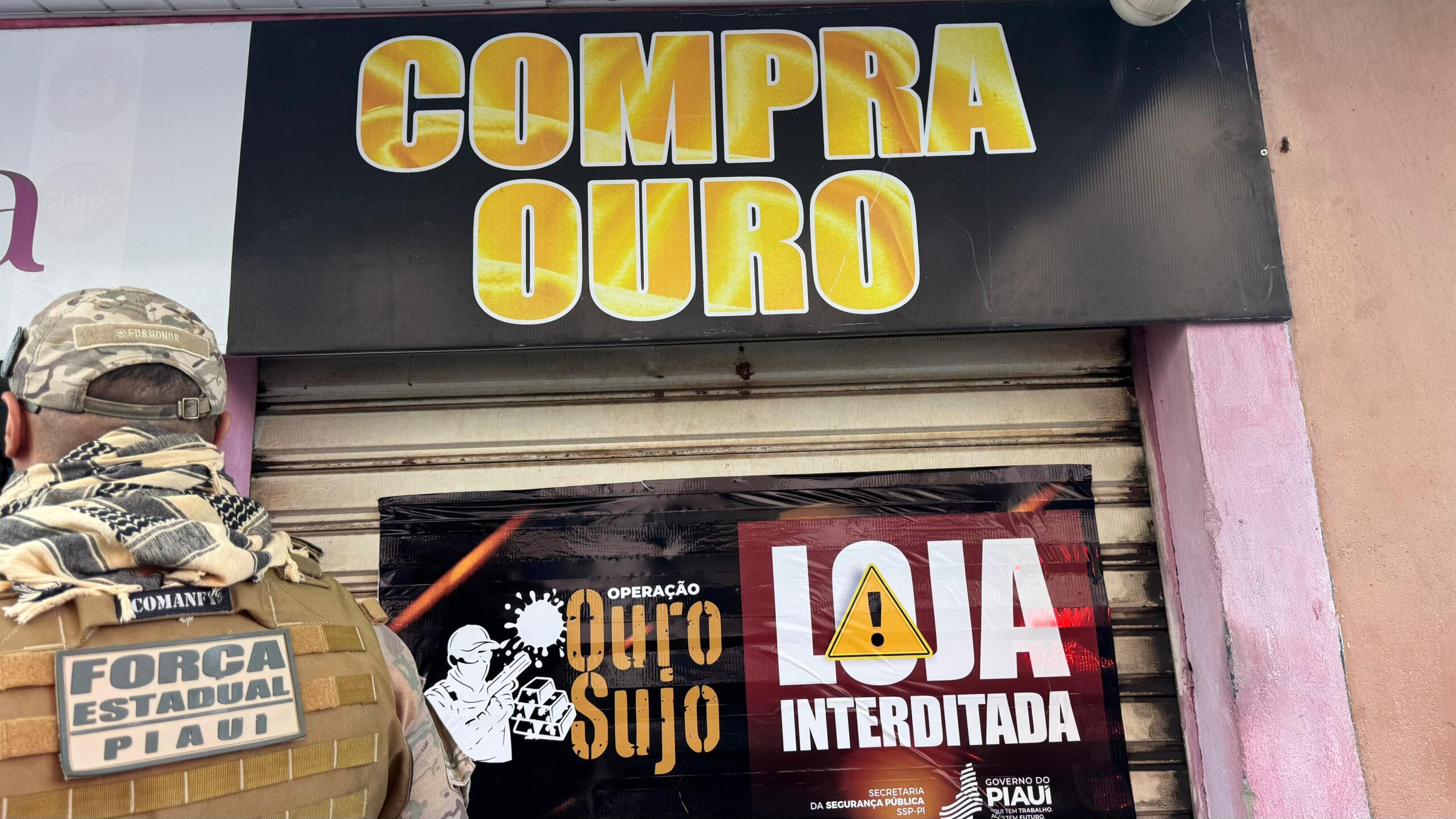 SSP deflagra Operação Ouro Sujo em Teresina contra comércio ilegal de ouro