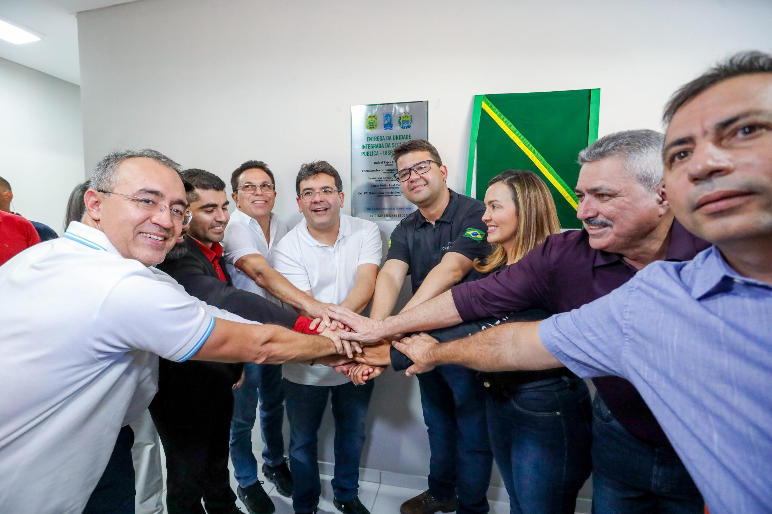 Em Simões, Rafael Fonteles inaugura Unidade Integrada de Segurança