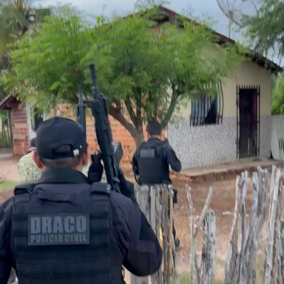 Pacto pelo Piauí: operação cumpre mandados de prisão contra envolvidos com o crime organizado e suspeita de homicídio no estado