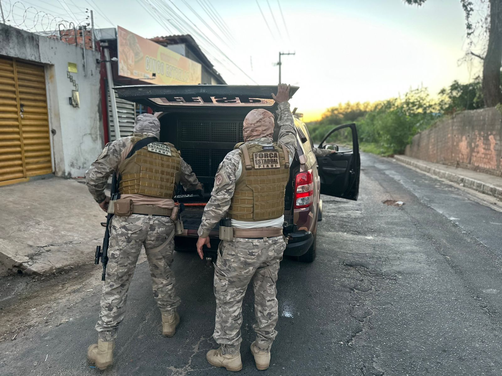 Suspeitos de tráfico de drogas são presos durante operação integrada na zona Sudeste de Teresina