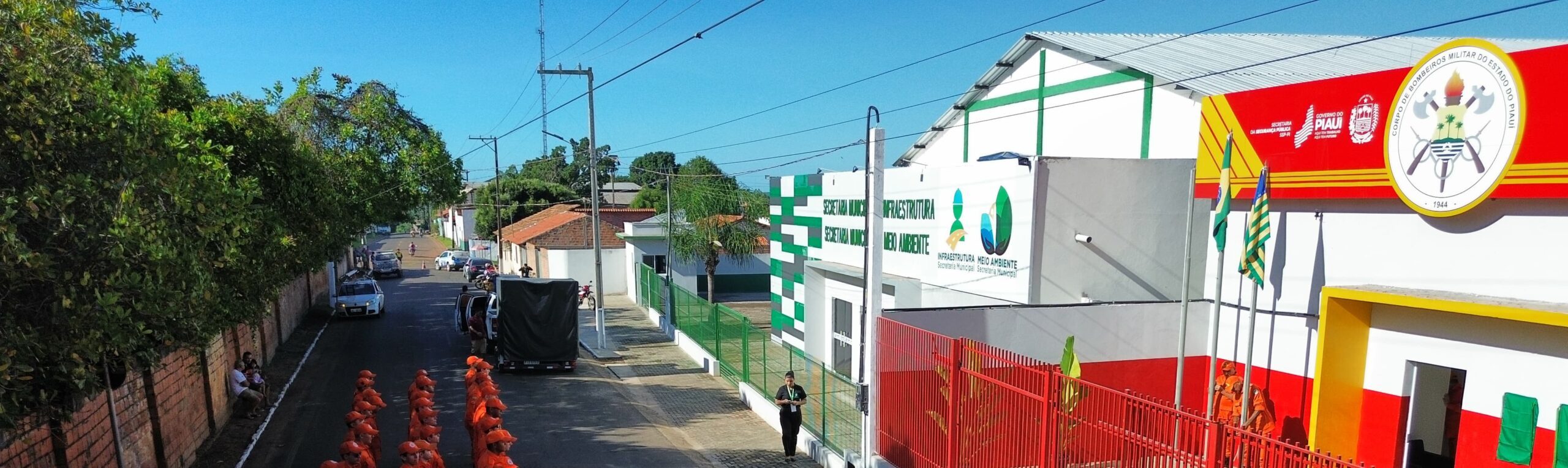 Nova sede do Corpo de Bombeiros é inaugurada em Esperantina