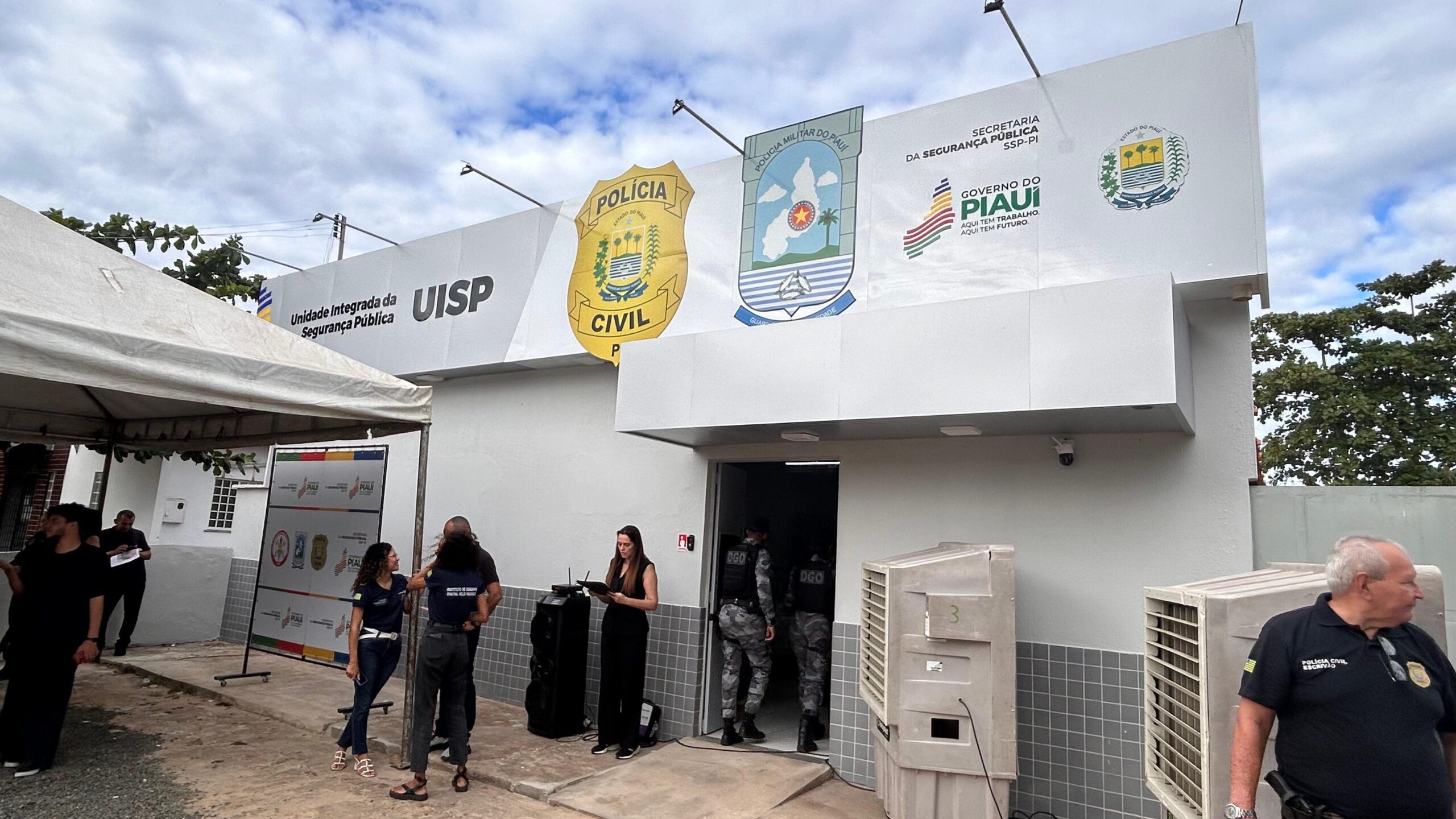 Nova Unidade Integrada de Segurança Pública é inaugurada em Capitão de Campos