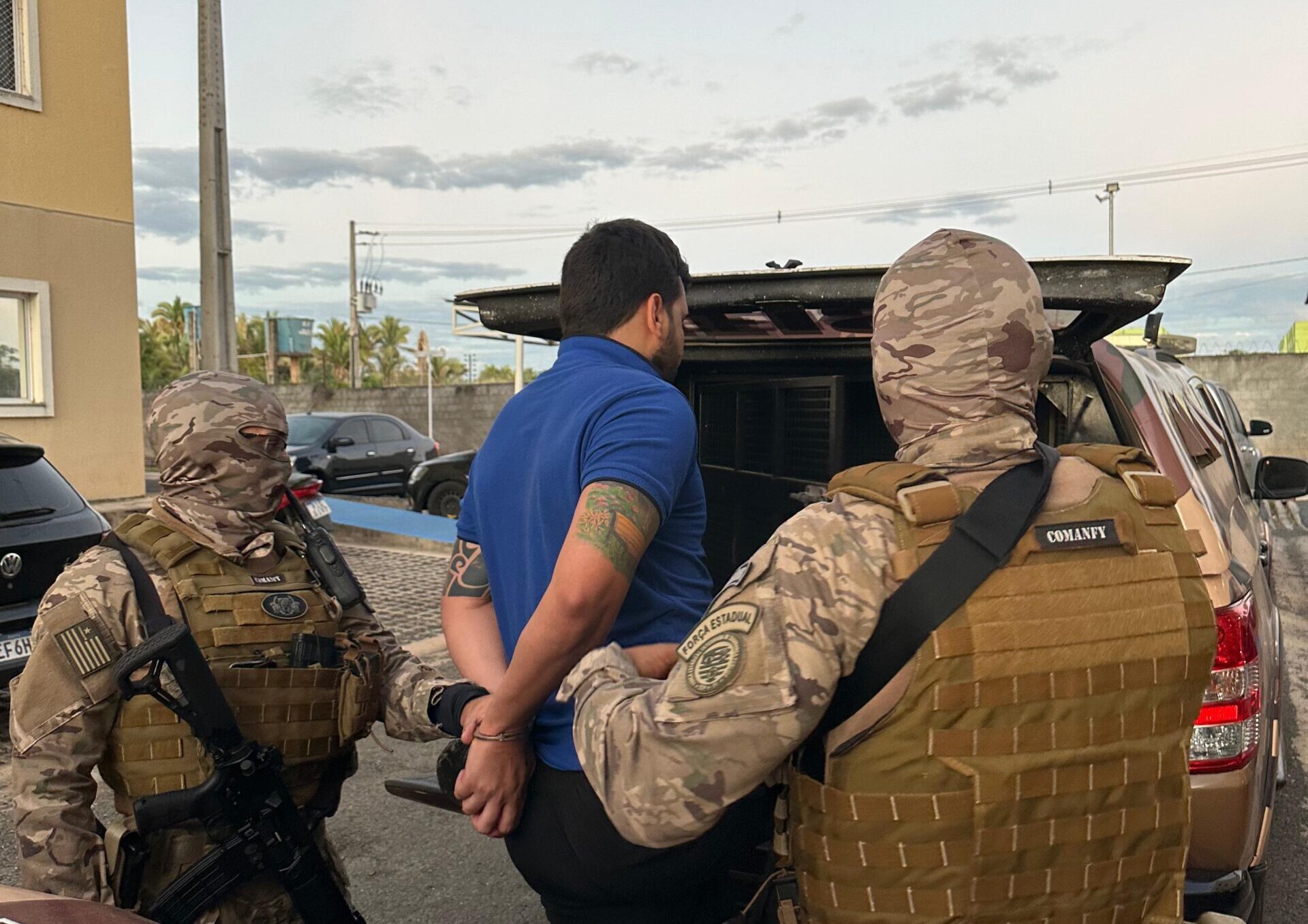 Foragido condenado por homicídio em Pernambuco é preso em Teresina com documentação falsa e arma de fogo