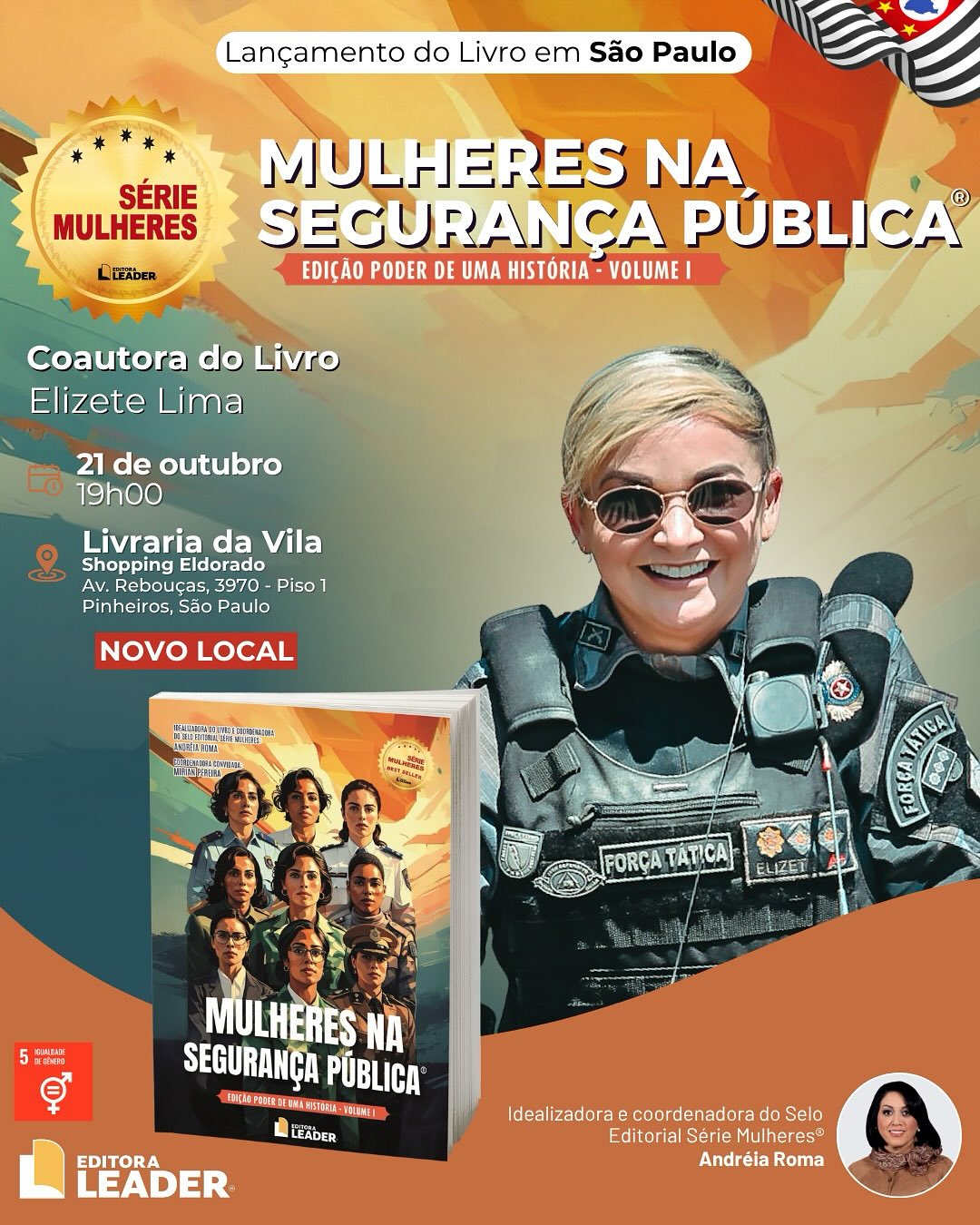 Superintendente da SSP-PI integra livro nacional “Mulheres na Segurança Pública”