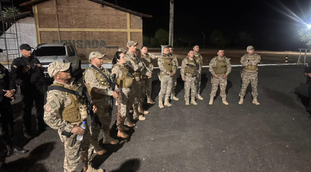 SSP deflagra operação contra organização criminosa e prende suspeitos em municípios do Norte do Piauí