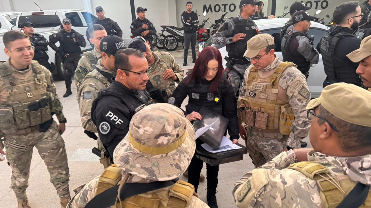 Ação integrada da SSP-PI combate o tráfico e cumpre 26 mandados na Operação “Suspeitei Desde o Princípio”