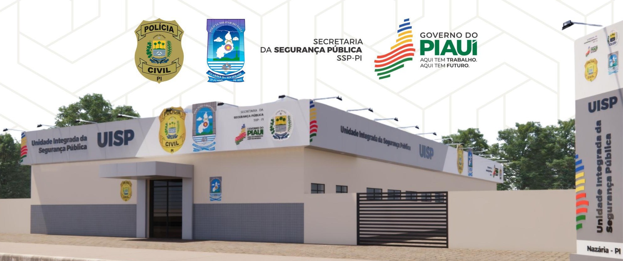 Governo inaugura Unidade Integrada de Segurança Pública em Nazária neste sábado (20)