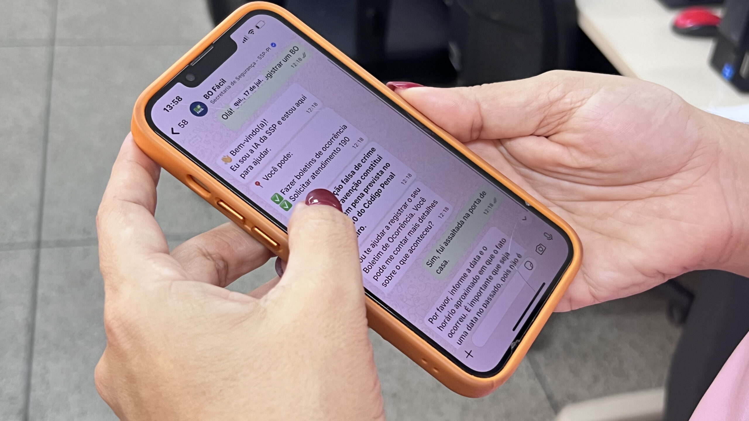 SSP-PI orienta uso do BO Fácil diante de ocorrências durante o Carnaval