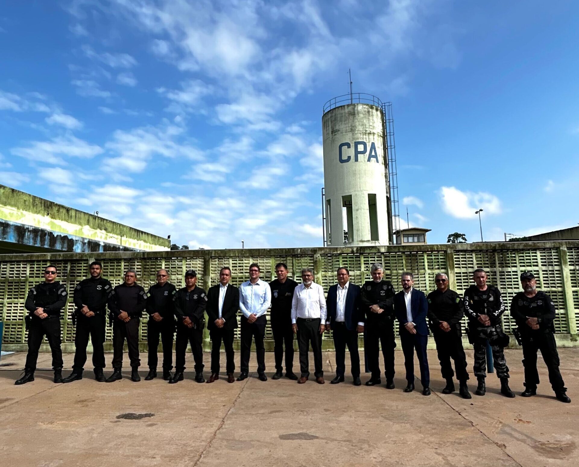 Secretário Antonio Luiz visita unidades prisionais em Altos