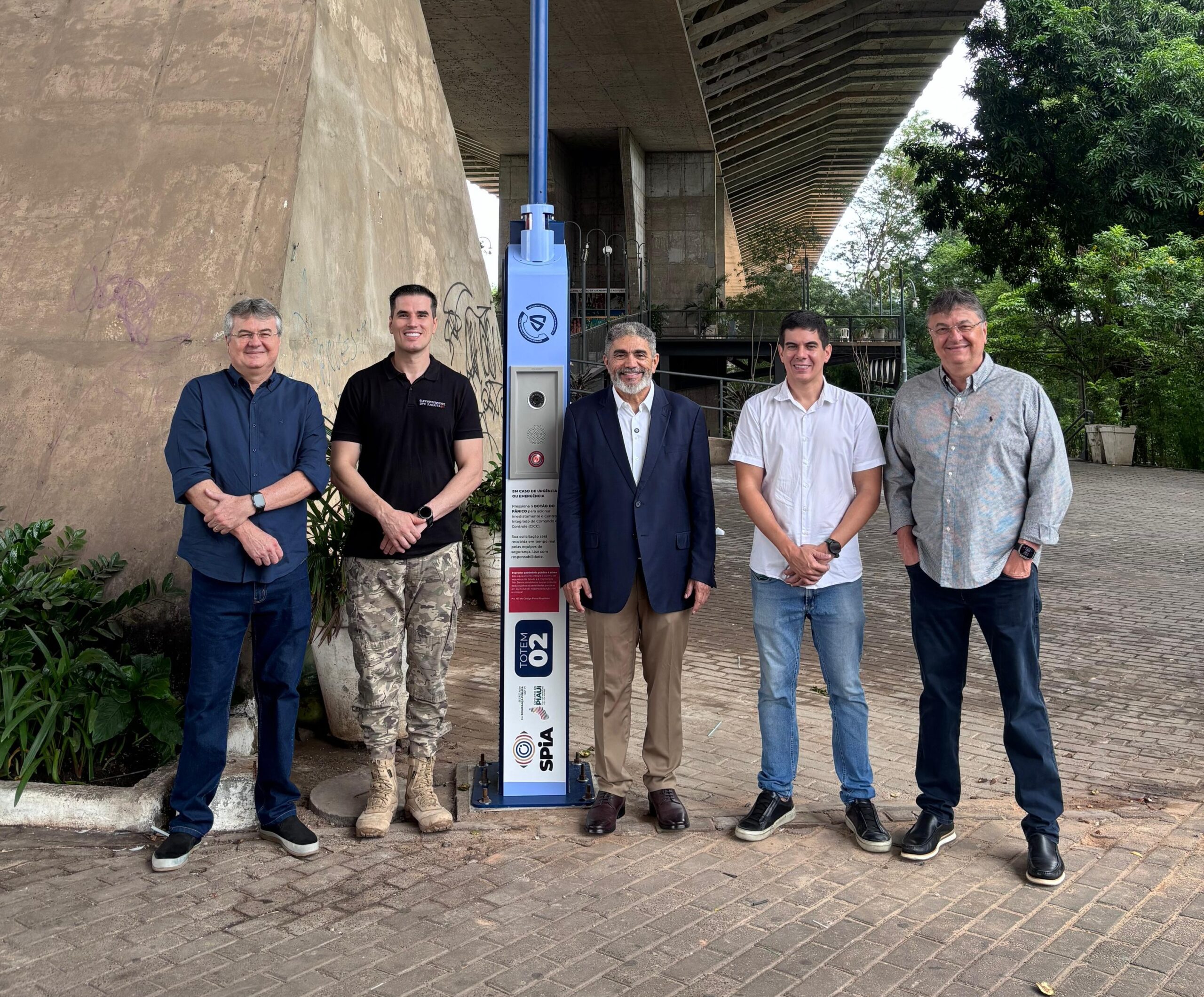 Governo do Estado amplia sistema de videomonitoramento com instalação de totem inteligente na Ponte Estaiada
