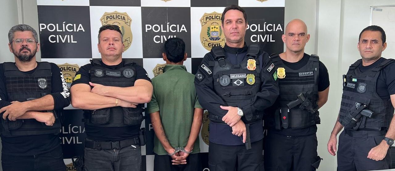 Suspeito de participação em homicídio e ocultação de cadáver é preso na zona Sul de Teresina