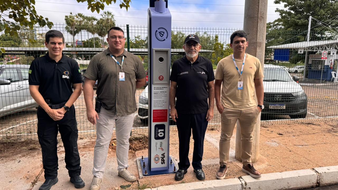 SSP-PI inaugura segundo totem inteligente na Rodoviária de Teresina