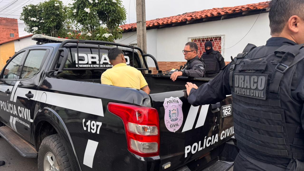 SSP cumpre mandados e prende foragido condenado por tráfico de drogas na zona Sudeste de Teresina