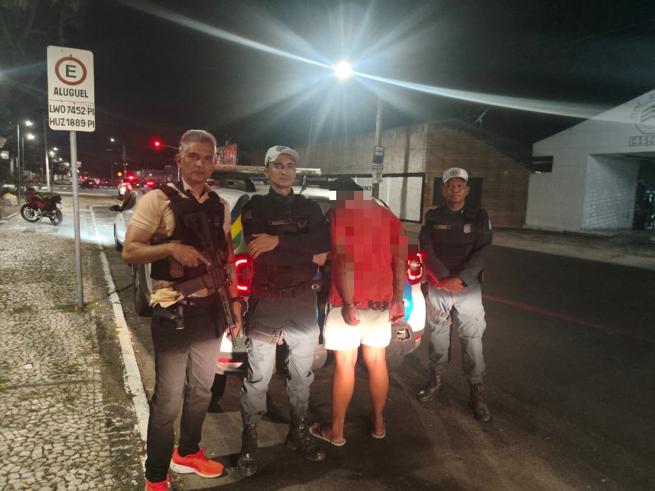 Suspeito de integrar organização criminosa é preso em Teresina e motocicleta roubada é recuperada