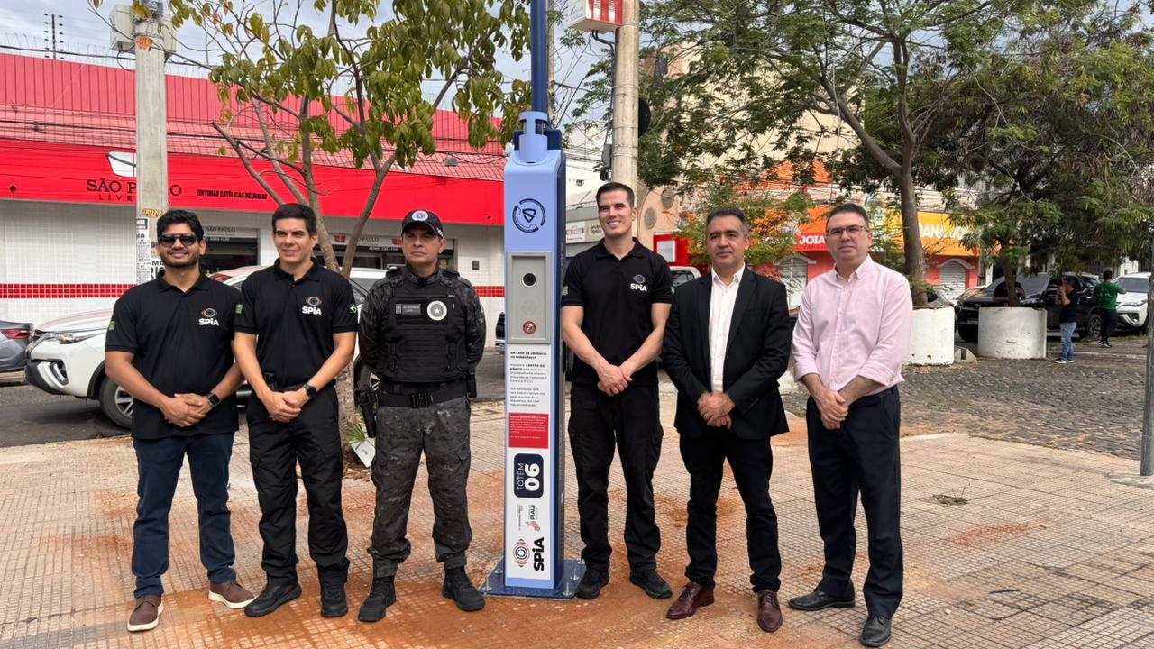SSP-PI amplia monitoramento em Teresina com inauguração de dois novos totens inteligentes