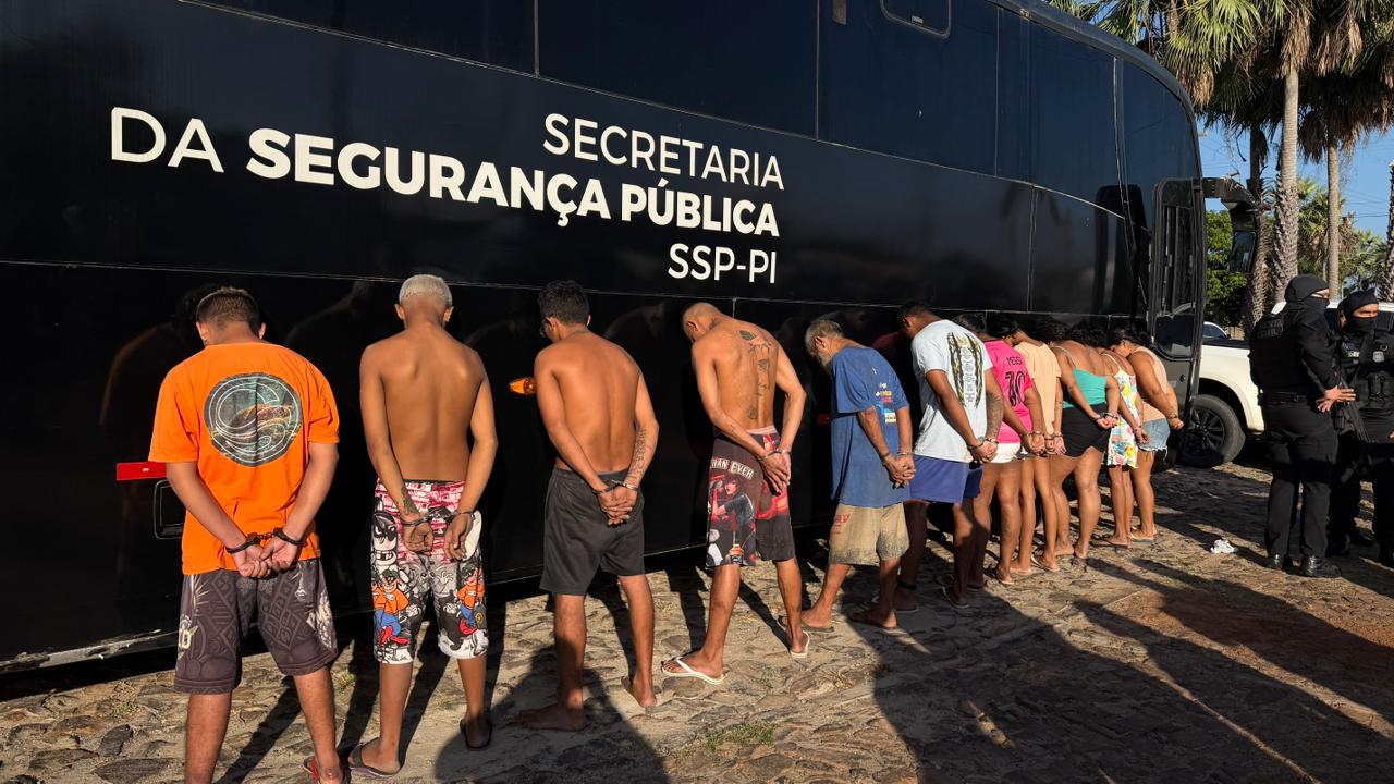 Operação Cerco das Águas: SSP-PI cumpre mais de 100 mandados contra organização criminosa com atuação no litoral do estado